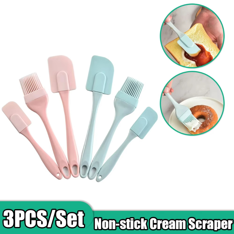 Pastry Brush Silicone - Food Grade Silicone Cream Scraper DIY