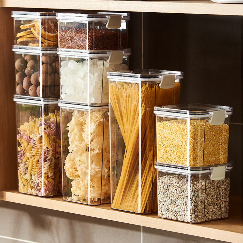 Kitchen Bank - Sealed Jars For Kitchen Storage Box