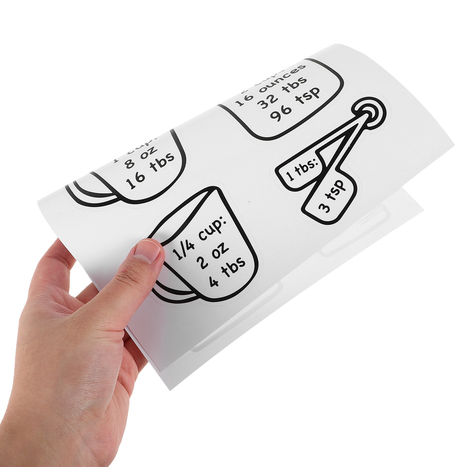 Kitchen Baking Conversion Chart - 2Pcs Kitchen Conversion Chart Magnet Sticker