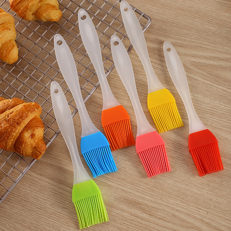 Pastry Brush Silicone - 17cm Barbecue Oil Brush Heat Resistant