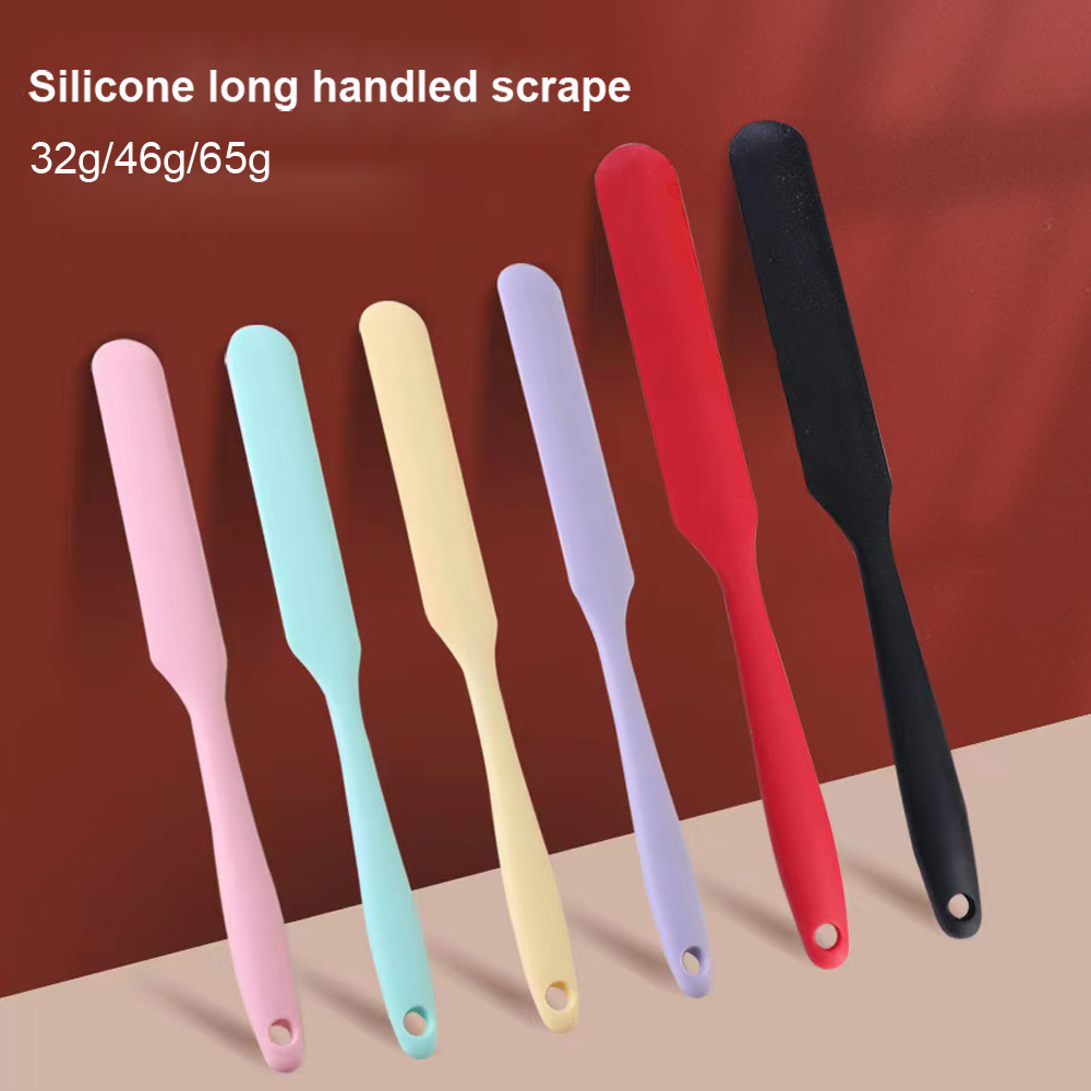 Pastry Brush Silicone - Silicone cream scraper integrated long cake