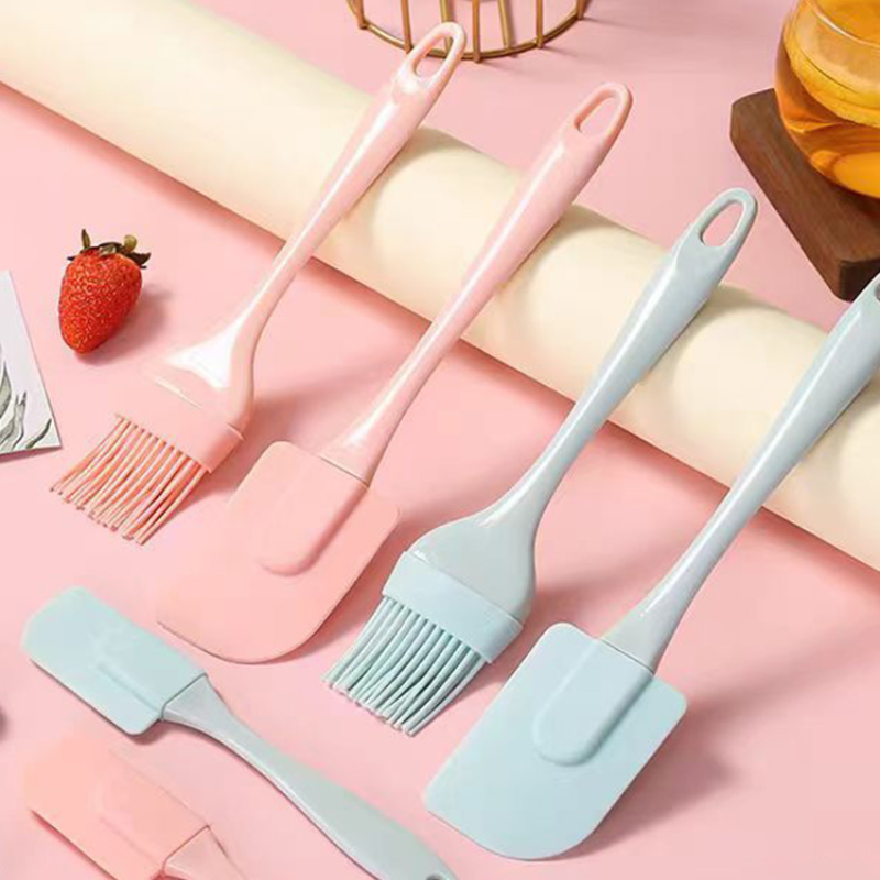 Pastry Brush Silicone - 3PCS/Set Cream Scraper DIY Bread Cake