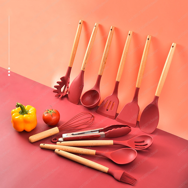 12-Piece silicone cookware set - Kitchen Baking Pan Storage recension och pris