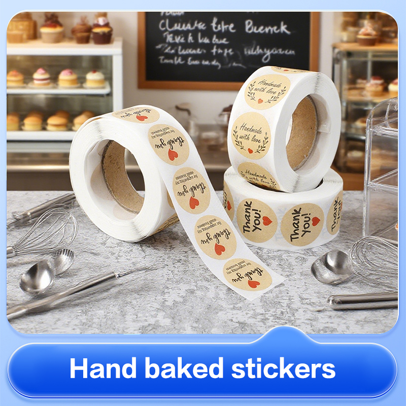 500pcs Thank You Stickers Seal - Kitchen.Baking Labels recension och pris