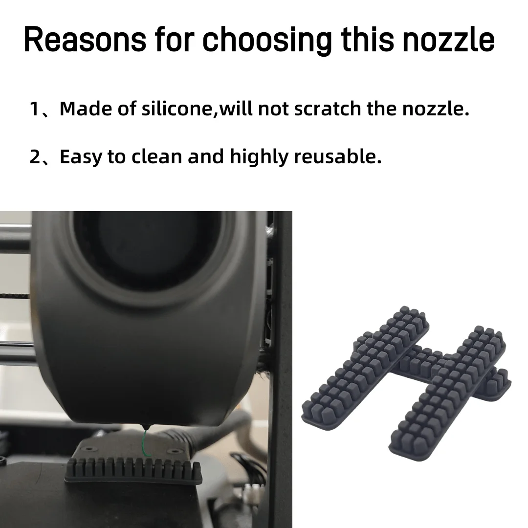 For Creality K1 K1C K1MAX Nozz - Pastry Brush Silicone recension och pris
