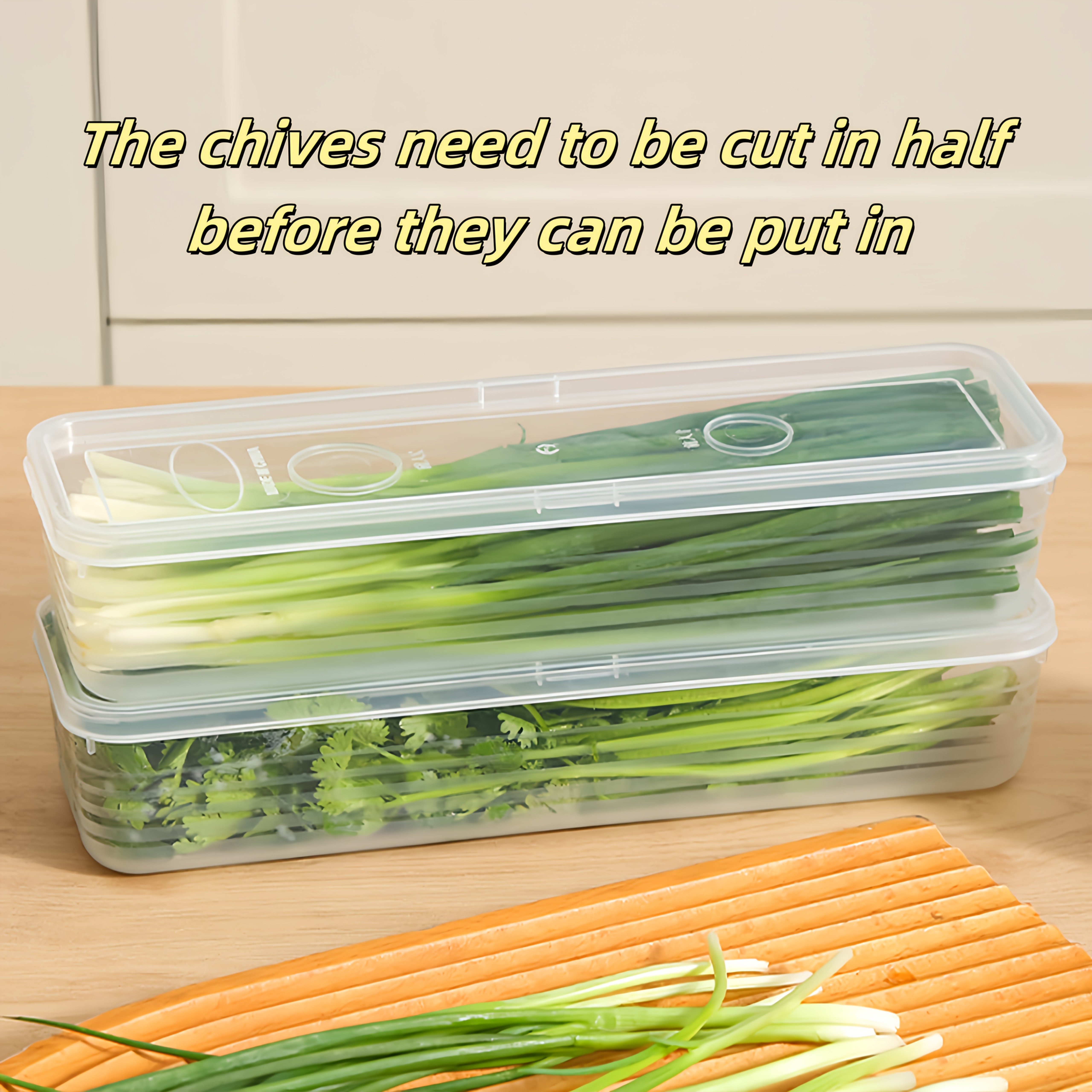 2/4/6pcs Food Vegetable Storag - Kitchen Baking Tray Storage recension och pris