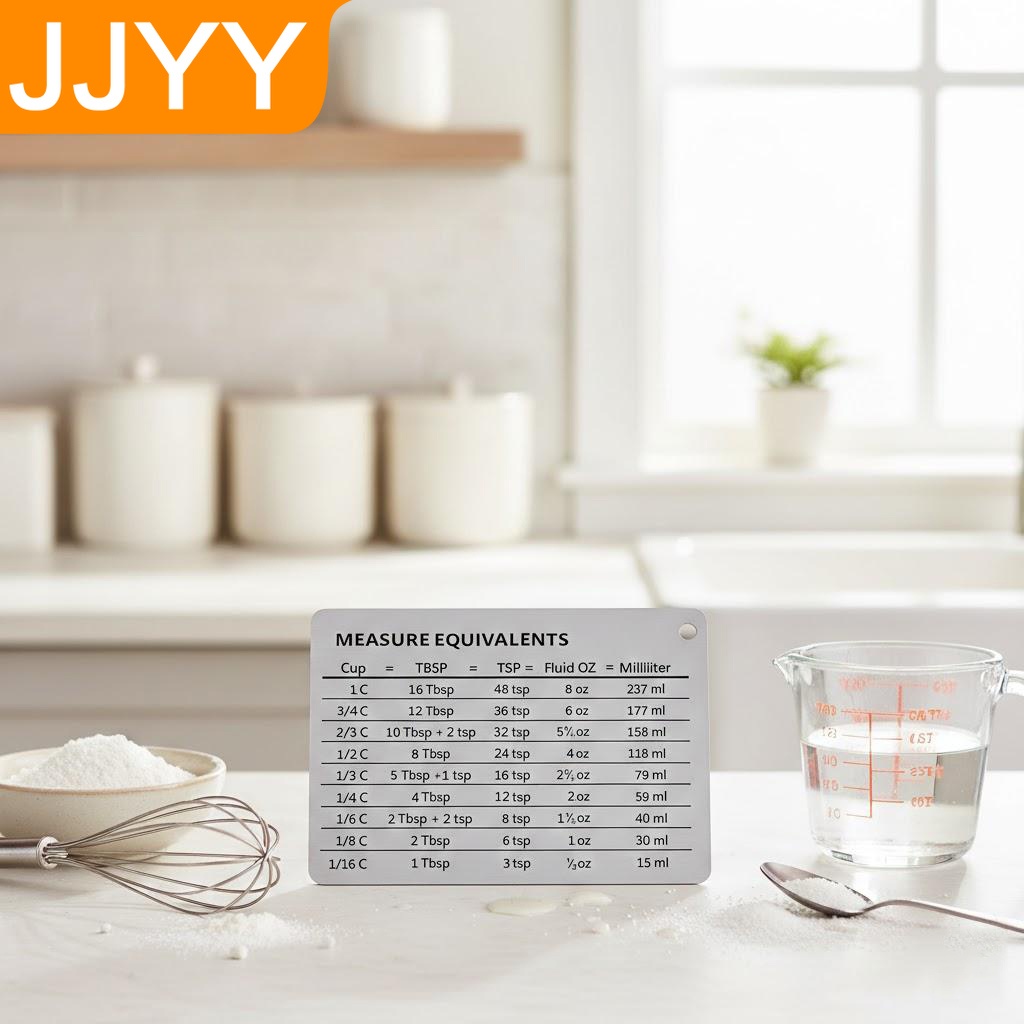Stainless Steel Kitchen Scale  - Kitchen Baking Conversion Chart recension och pris