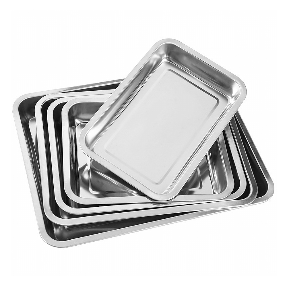 1PCS Stainless Steel Food Deep - Kitchen Baking Pan Storage recension och pris