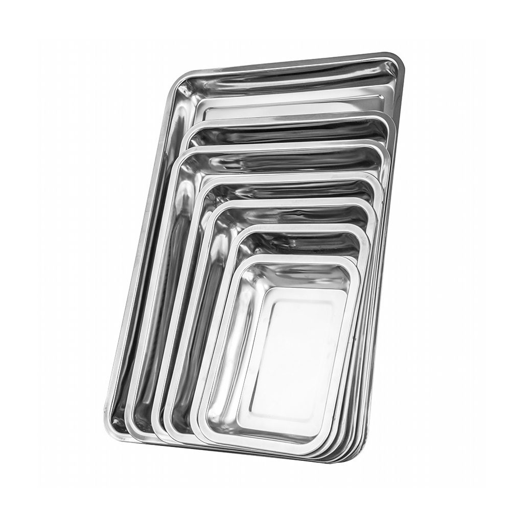 1PCS Stainless Steel Food Deep - Kitchen Baking Pan Storage recension och pris