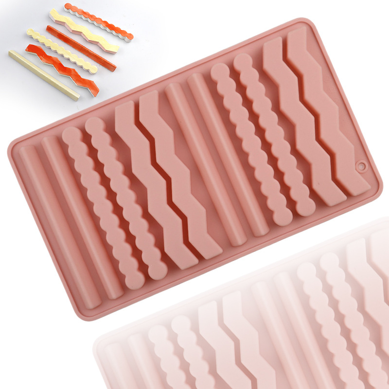 New Chocolate Bar Silicone Mol - Kitchen Baking Cookies recension och pris