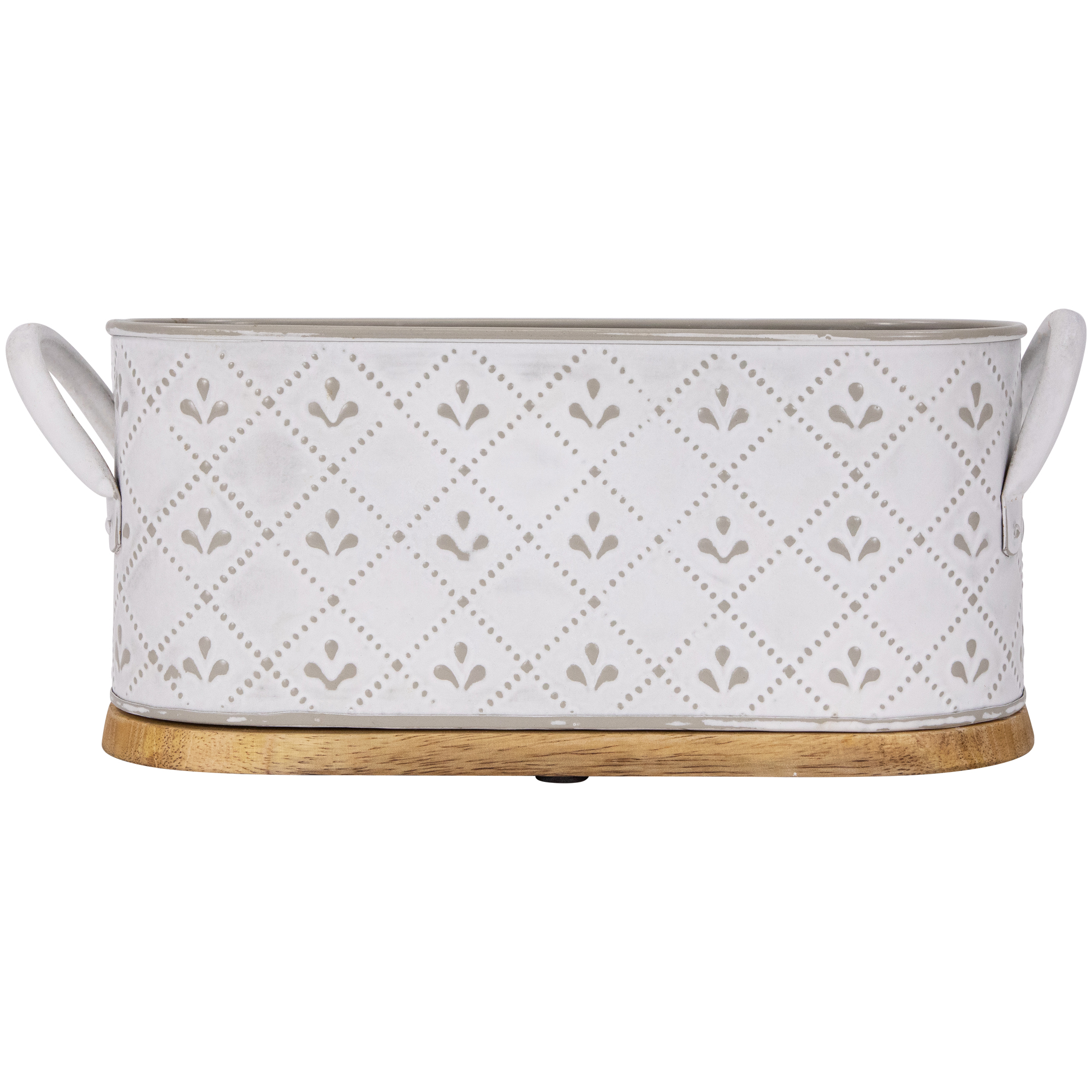 White oval embossed utensil ca - Kitchen Utensils recension och pris