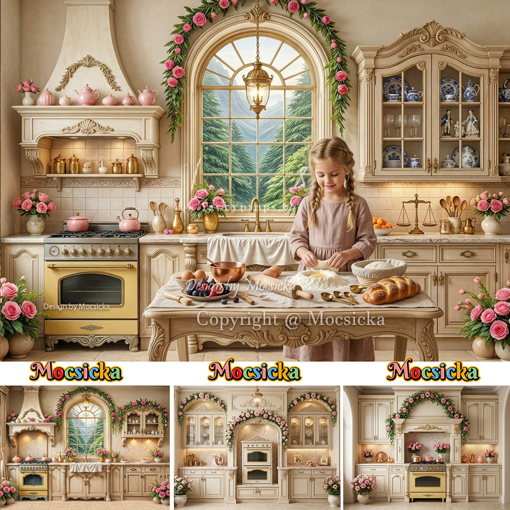Mocsicka Backdrop Photography  - Kitchen Baking Photoshoot recension och pris