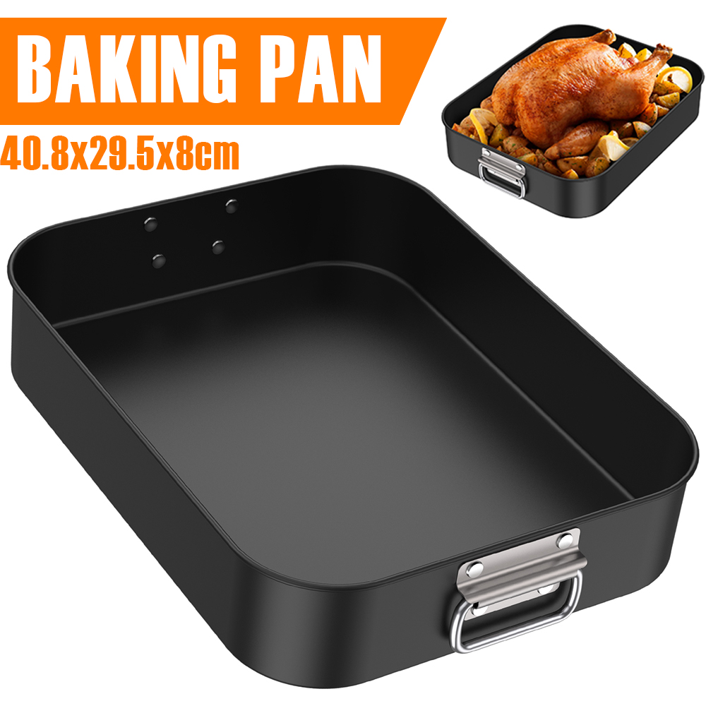 Deep Baking Pan Rectangle Carb - Kitchen Baking Pan Storage recension och pris