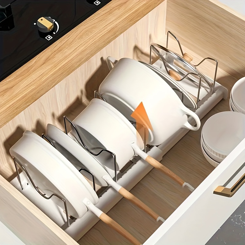 Cookware Organizer Rack, Expan - Kitchen Baking Pan Storage recension och pris