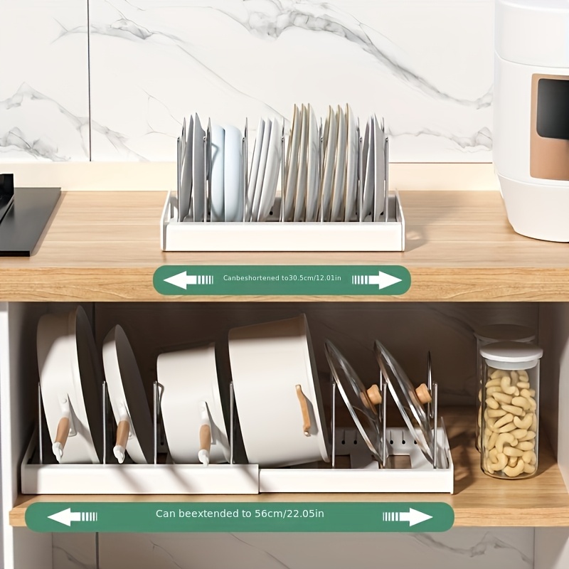 Cookware Organizer Rack, Expan - Kitchen Baking Pan Storage recension och pris