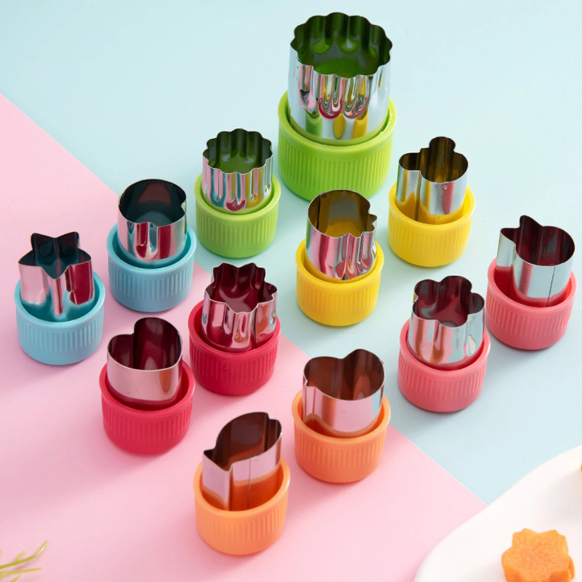 Colorful Cookie Cutter Set, 12 - Kitchen Baking Cookies recension och pris