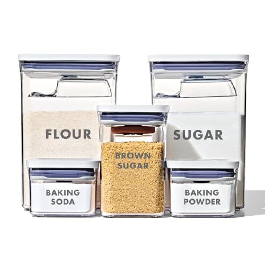 8-Piece Prelabeled Baking Pop  - Kitchen.Baking Labels recension och pris