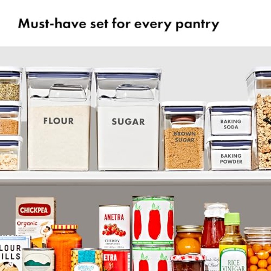 8-Piece Prelabeled Baking Pop  - Kitchen.Baking Labels recension och pris