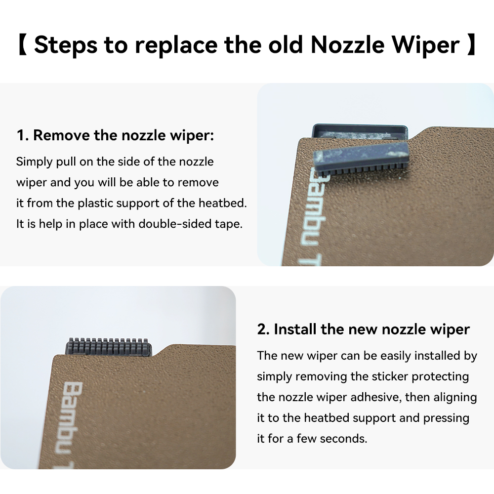 Nozzle Brush for Bambu Lab A1/ - Pastry Brush Silicone recension och pris