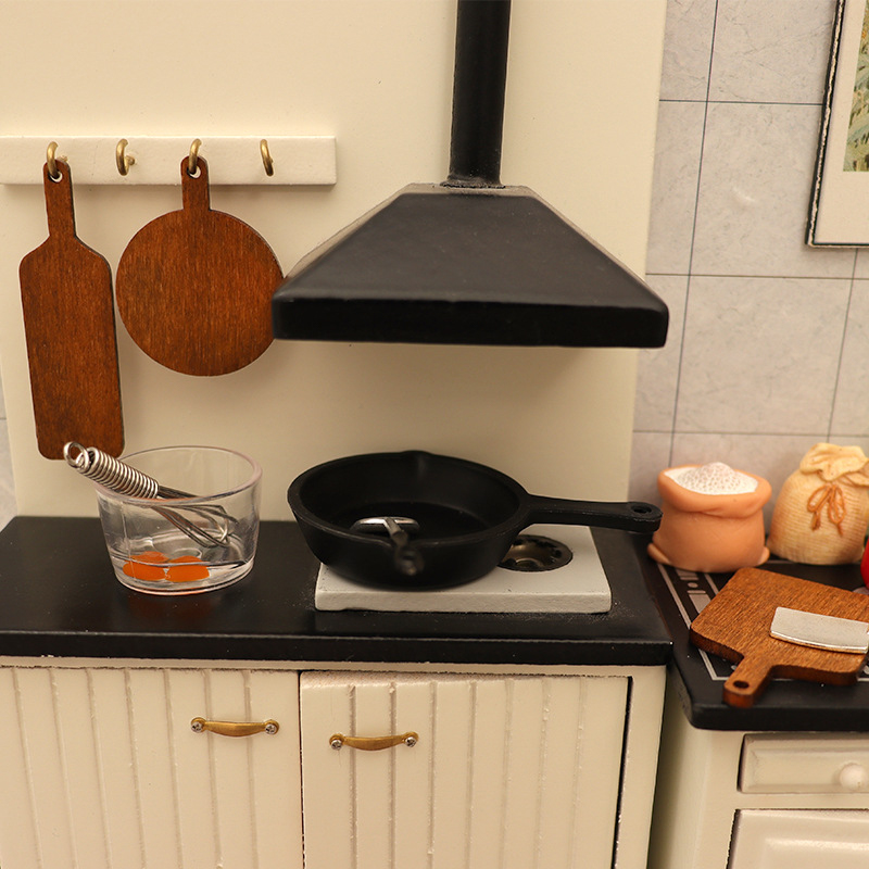 1/12 Dollhouse Miniature Kitch - Miniature Baking Kitchen recension och pris