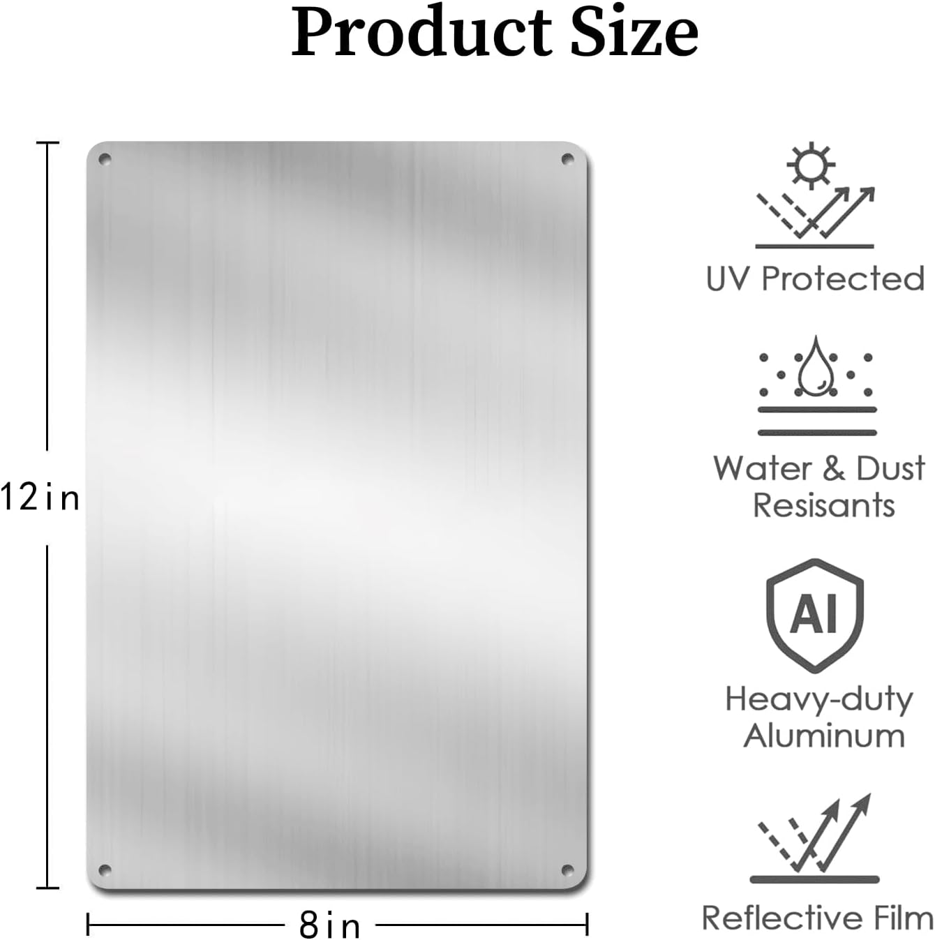 Baking Knowledge Metal Tin Sig - Kitchen Baking Conversion Chart recension och pris