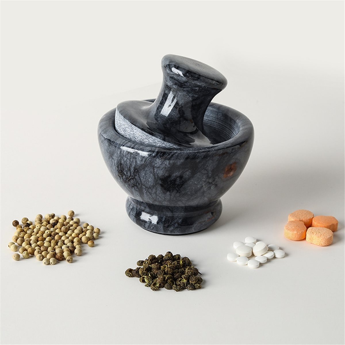 (AIMA) Light Luxury Natural Ma - Kitchen Utensils recension och pris