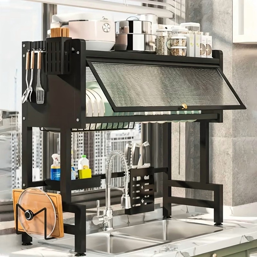 Multi-Tier Dish Drying Rack wi - Kitchen Utensils recension och pris