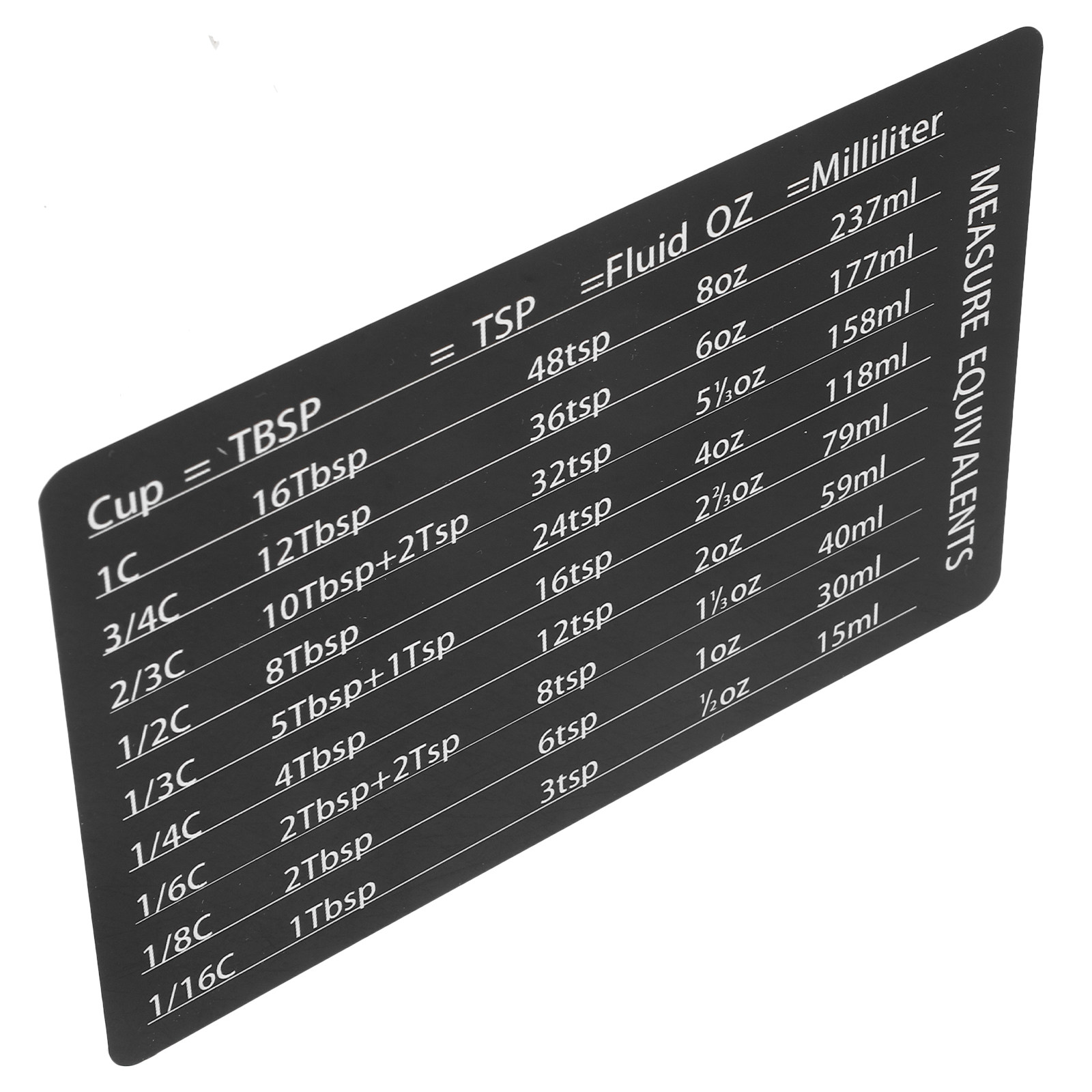 Magnetic PVC Kitchen Conversio - Kitchen Baking Conversion Chart recension och pris