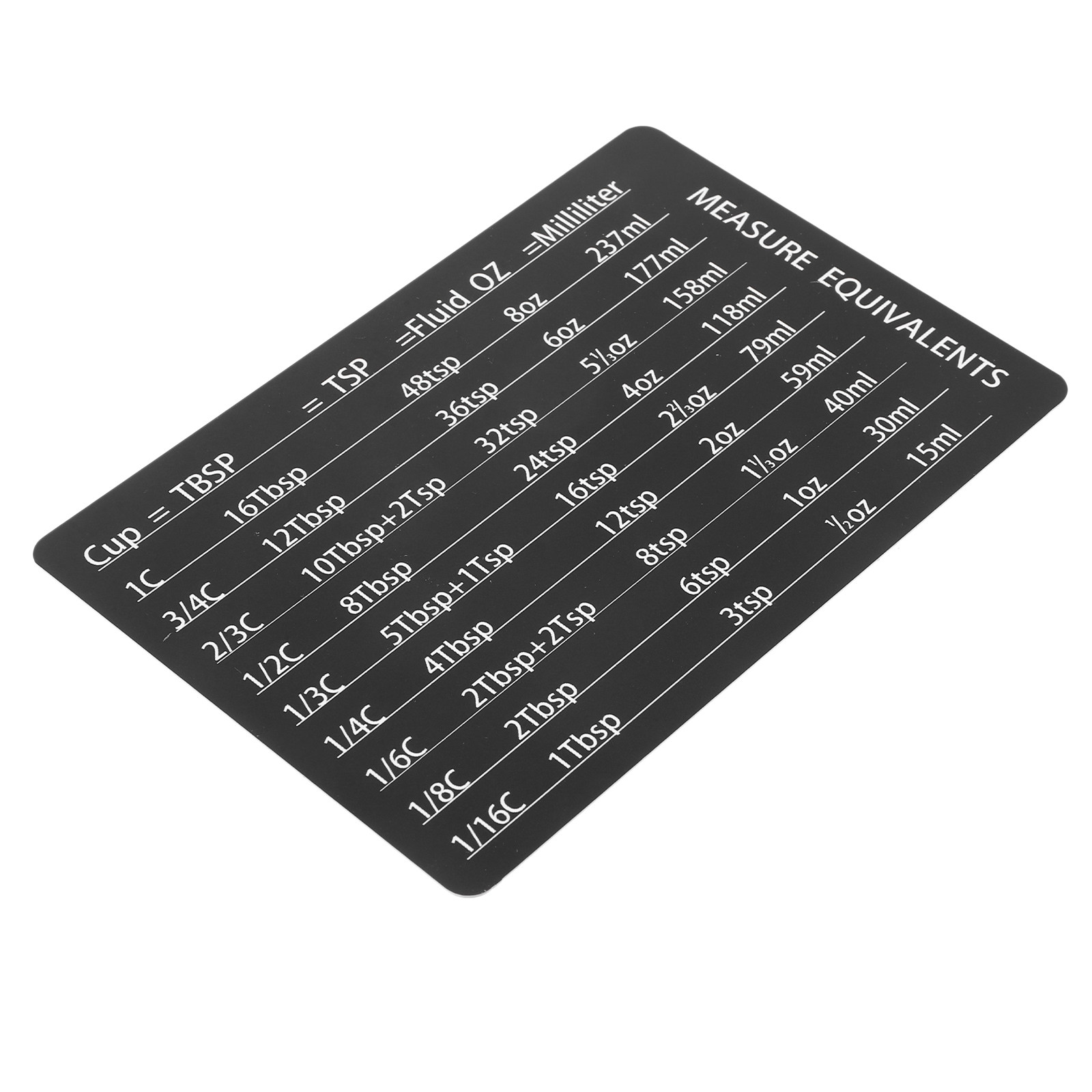 Magnetic PVC Kitchen Conversio - Kitchen Baking Conversion Chart recension och pris