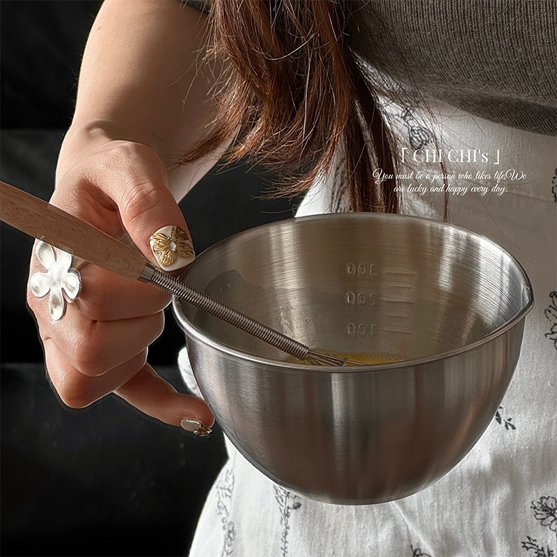 Stainless Steel Measuring Mixi - Kitchen Baking Bowls recension och pris