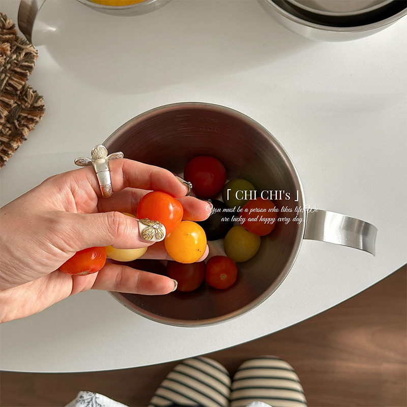 Stainless Steel Measuring Mixi - Kitchen Baking Bowls recension och pris