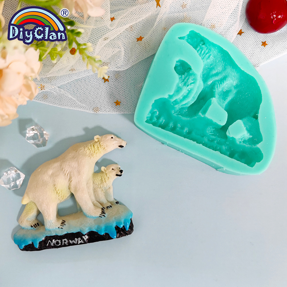 Cute Mini Bear Silicone Mold F - Miniature Baking Kitchen recension och pris
