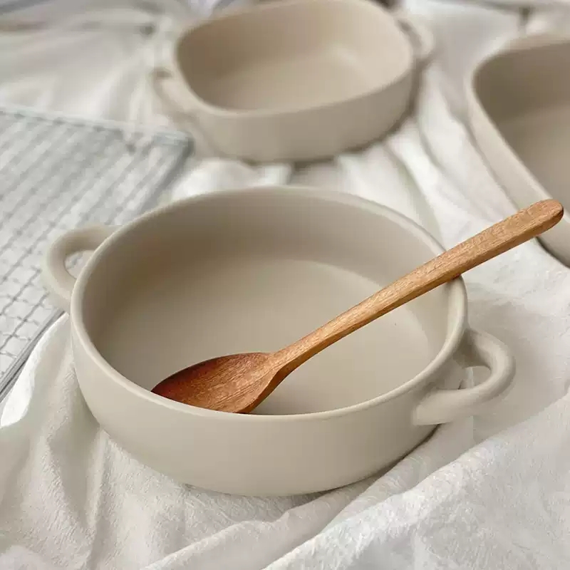 Oven Safe Double Handle Cerami - Kitchen Baking Bowls recension och pris