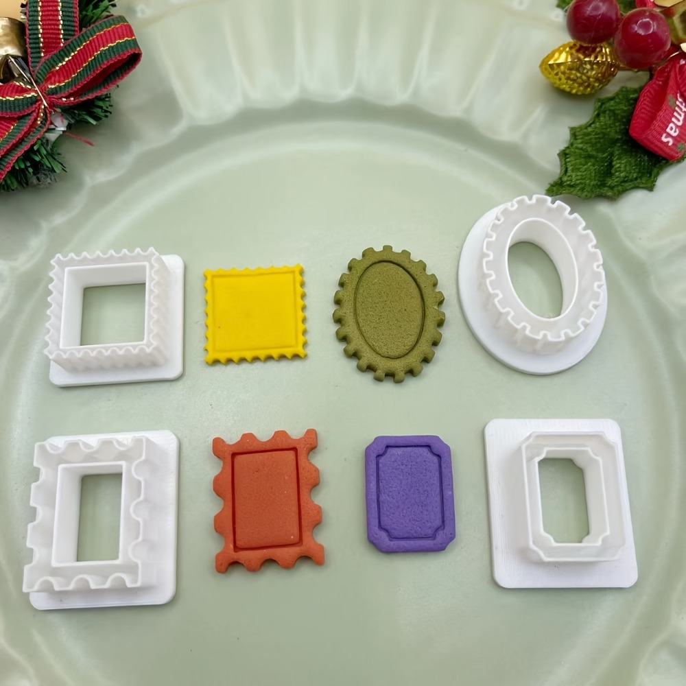 4pcs Holiday Photo Frame Cooki - Kitchen Baking Cookies recension och pris