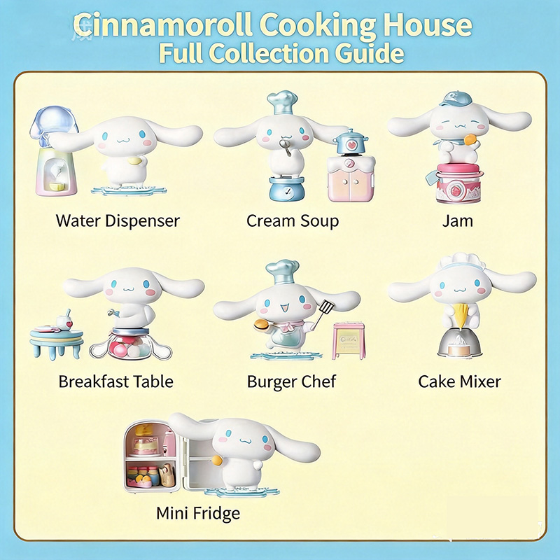 Official Licensed Sanrio Cinna - Miniature Baking Kitchen recension och pris