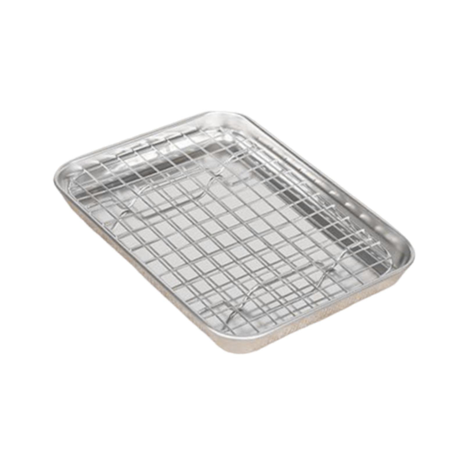 Stainless Steel Baking Sheet w - Kitchen Baking Pan Storage recension och pris