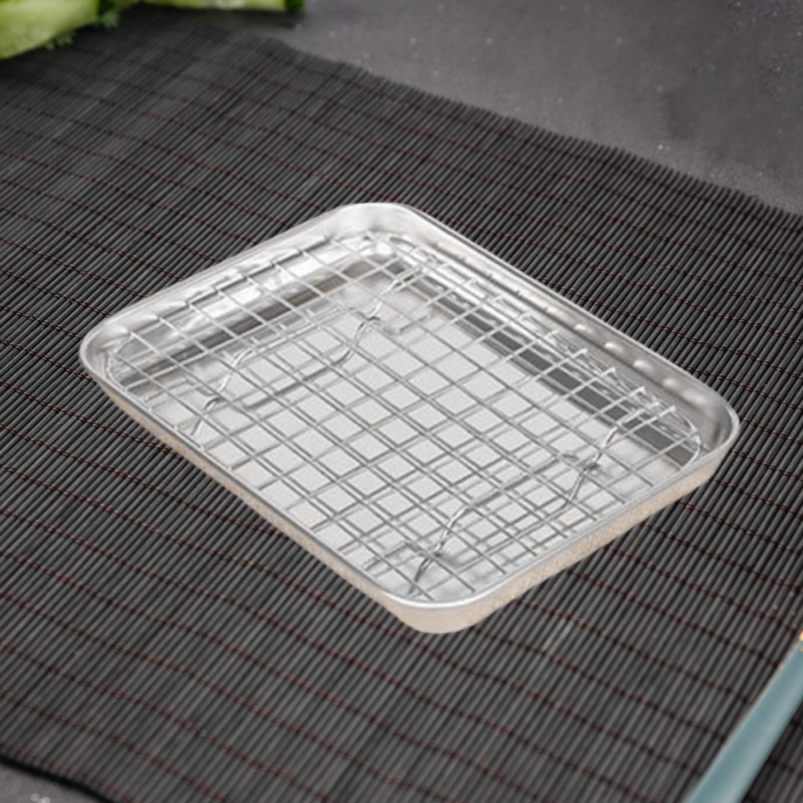 Stainless Steel Baking Sheet w - Kitchen Baking Pan Storage recension och pris