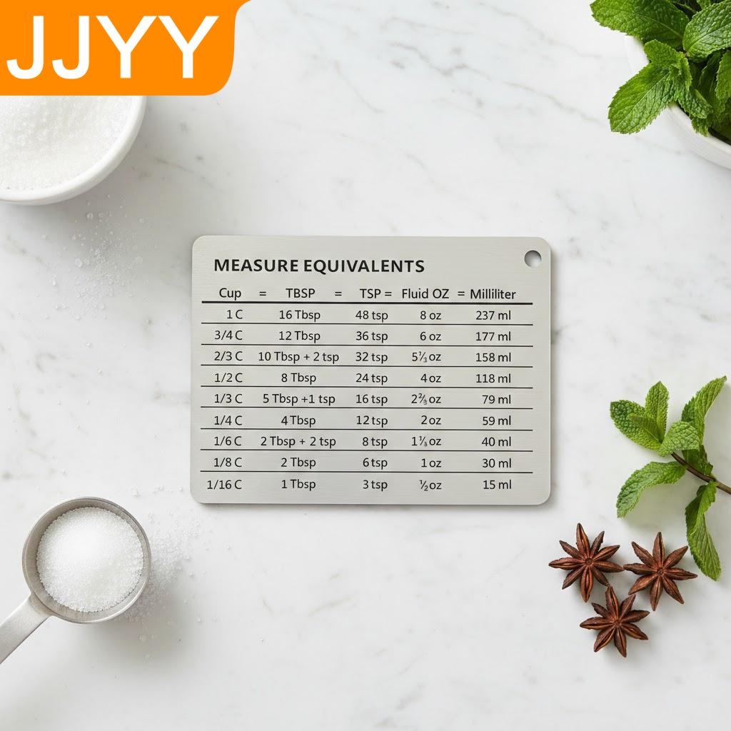 Stainless Steel Kitchen Scale  - Kitchen Baking Conversion Chart recension och pris