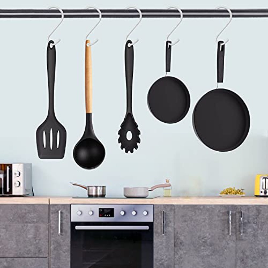 4 Pack Large S Hooks for Hangi - Kitchen Utensils recension och pris