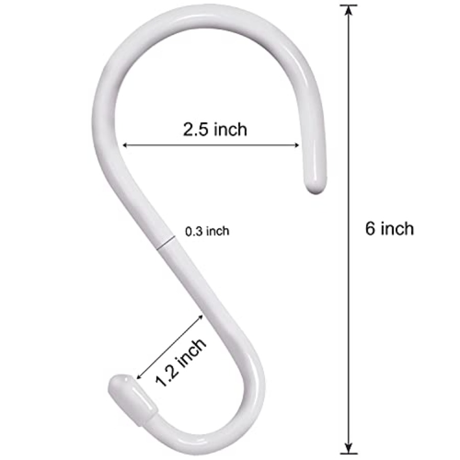4 Pack Large S Hooks for Hangi - Kitchen Utensils recension och pris