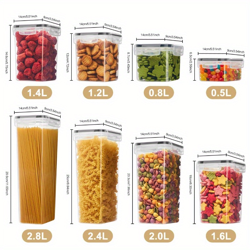18/48/72/84pcs Storage Box wit - Kitchen.Baking Labels recension och pris