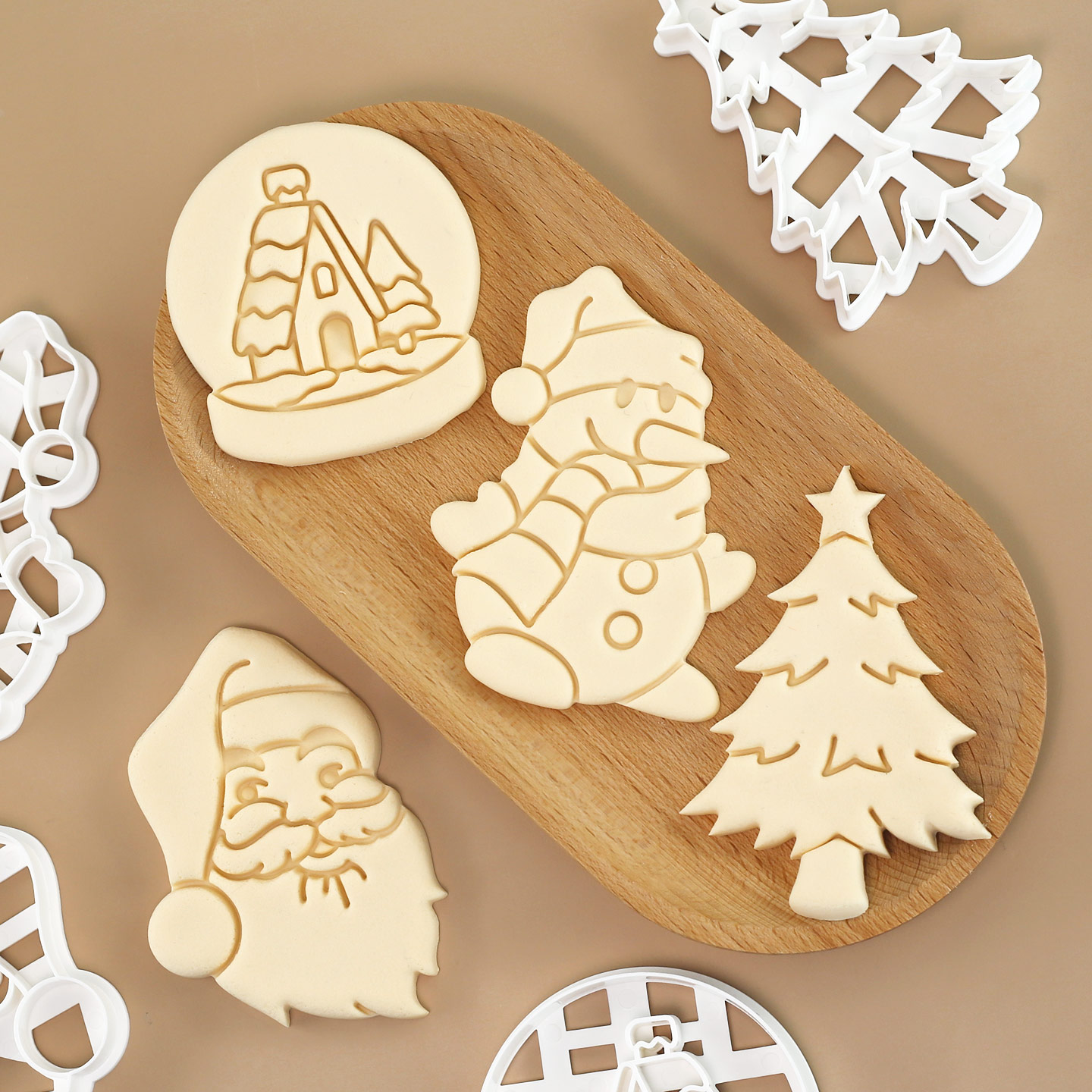 4 Pcs Christmas Cookie Cutter  - Kitchen Baking Cookies recension och pris