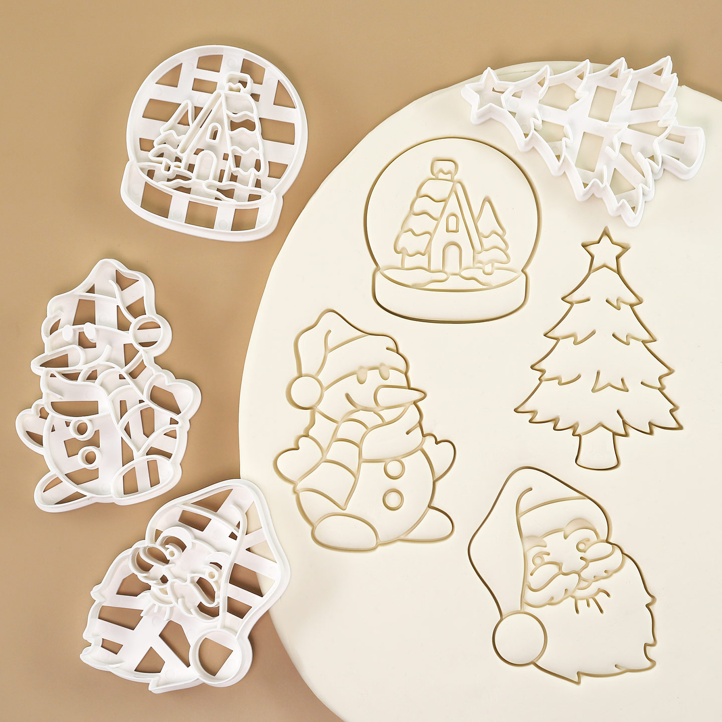4 Pcs Christmas Cookie Cutter  - Kitchen Baking Cookies recension och pris