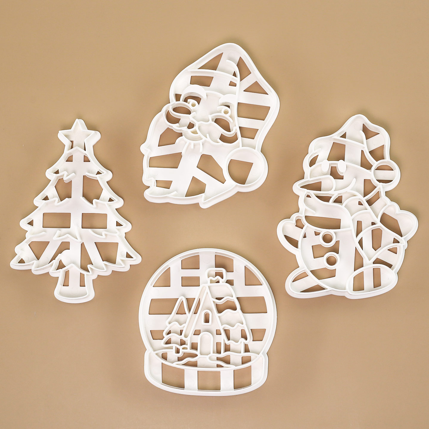 4 Pcs Christmas Cookie Cutter  - Kitchen Baking Cookies recension och pris