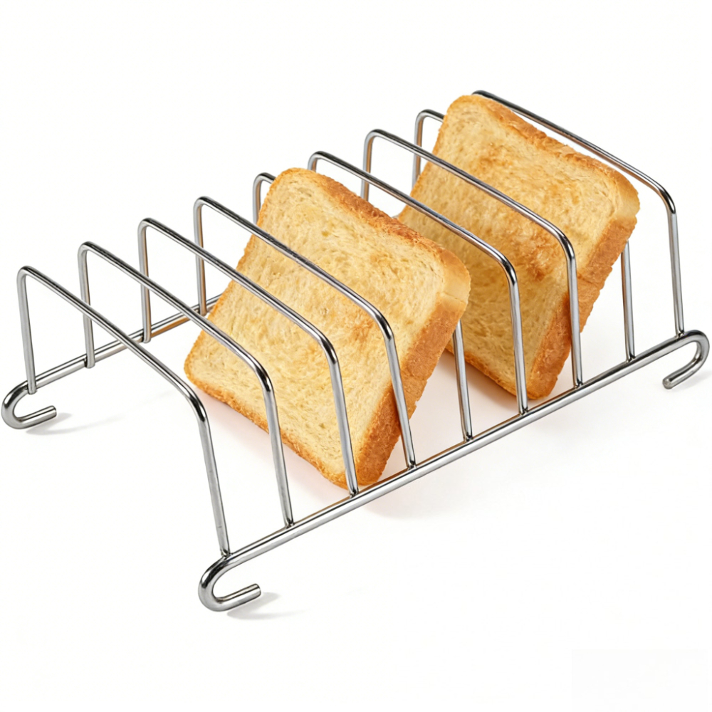 Toast Bread Rack Stainless Ste - Kitchen Baking Pan Storage recension och pris