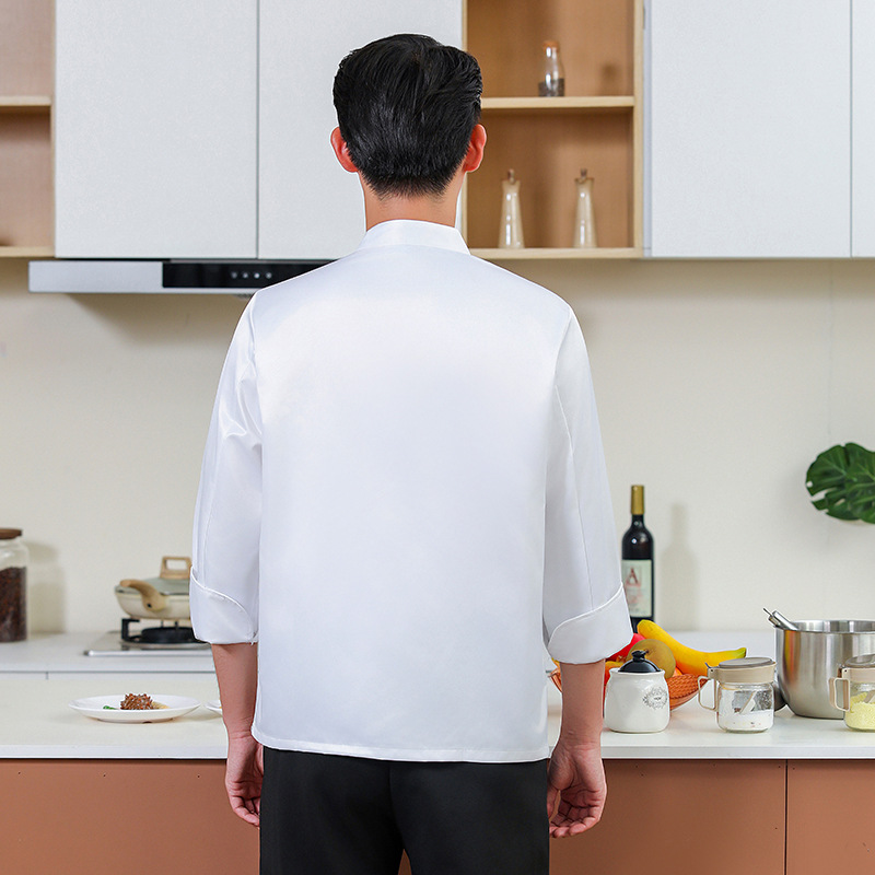 Chef's workwear with food labe - Kitchen.Baking Labels recension och pris