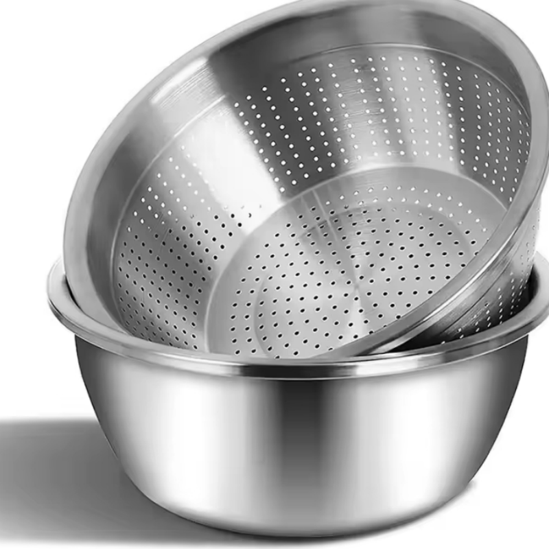 Multi Functional Stainless Ste - Kitchen Baking Bowls recension och pris