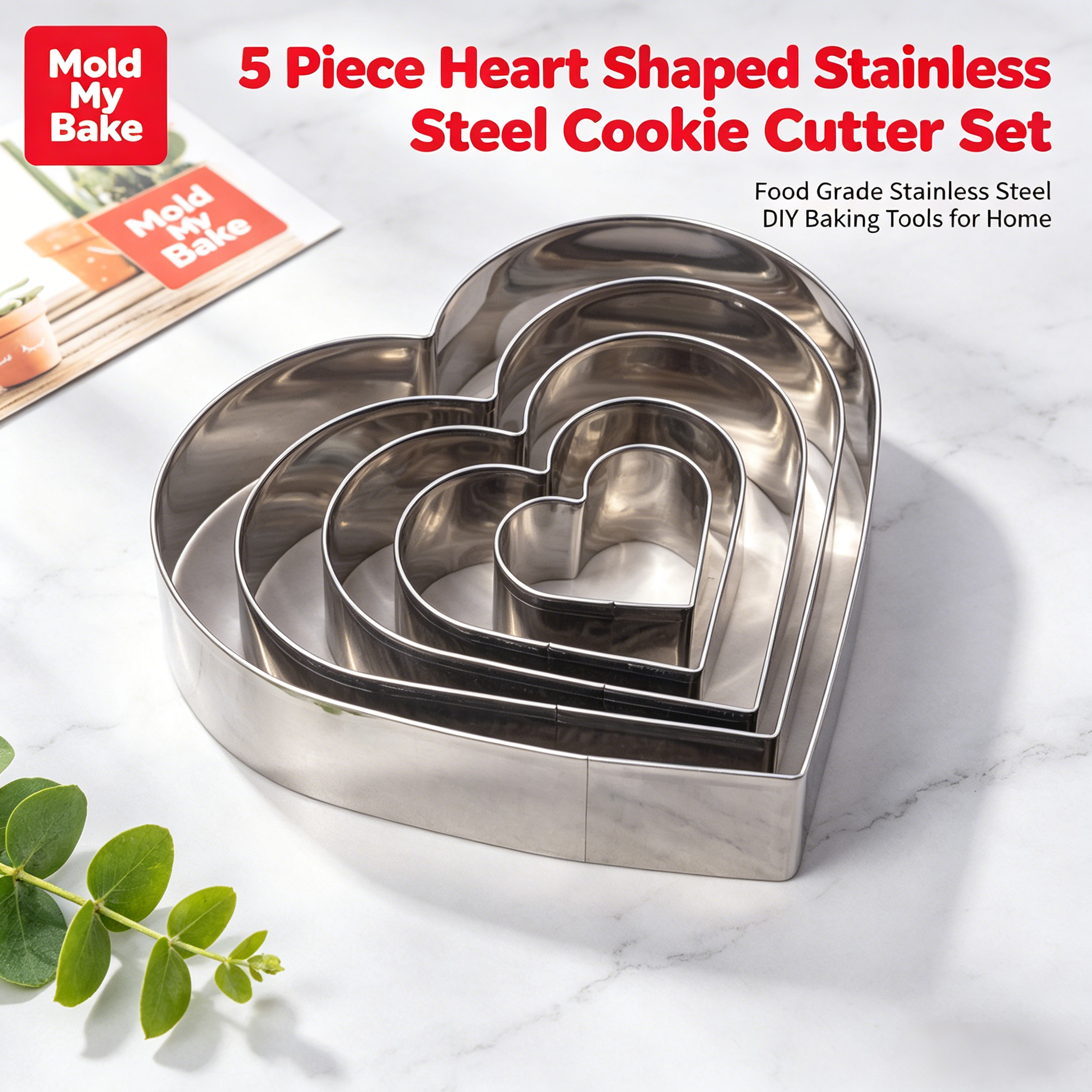 Cookie Cutter Set 5Pcs Mother' - Kitchen Baking Cookies recension och pris
