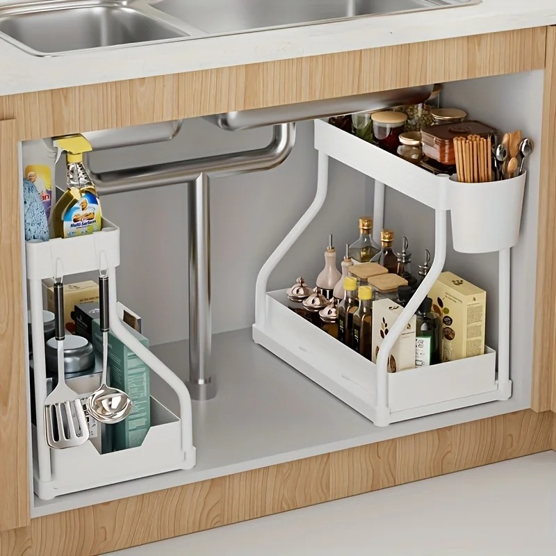 Under Sink Organizer Space Sav - Kitchen Baking Tray Storage recension och pris