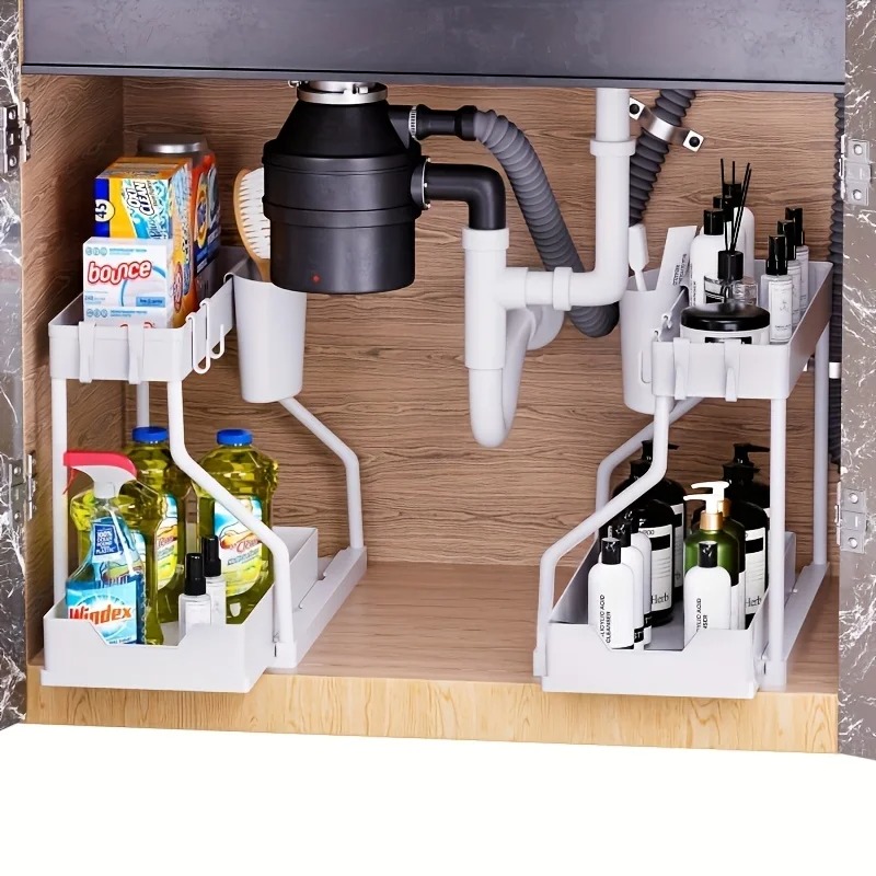 Under Sink Organizer Space Sav - Kitchen Baking Tray Storage recension och pris